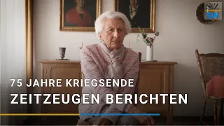 75 Jahre Kriegsende: Zeitzeugen berichten vom 2. Weltkrieg