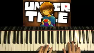 HOW TO PLAY - Undertale Neutral Song - "Unaligned" - NateWantsToBattle (Piano Tutorial)