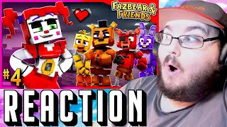CIRCUS BABY VS FREDDY! - Fazbear & Friends Episode #4 [VERSION A & B] ZAMination FNAF REACTION!!!