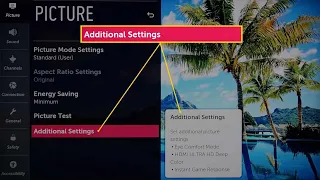 Updated Settings on LG nanocell 85 Series (2020) for PS5