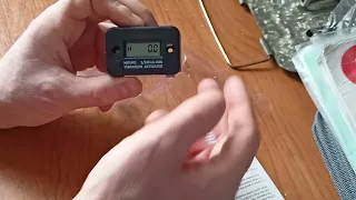 Беспроводной вибрационный счётчик моточасов