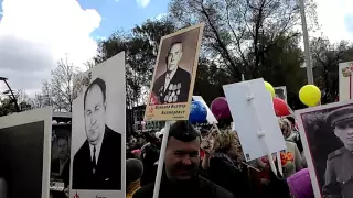 Бессмертный полк в Новокузнецке 2016