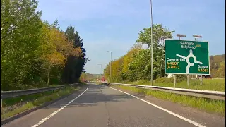 Driving the A55 in North Wales from Llanfairfechan to Currys in Bangor - 2/5/24 // dashcam footage