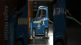 Bajaj Qute Crash test