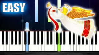 Hark! The Herald Angels Sing - EASY Piano Tutorial by PlutaX