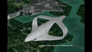 Ace Combat 3: Electrosphere - Ubik concept paper model