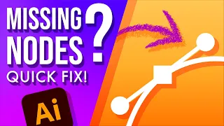 How to Fix Missing Nodes and Handles in Adobe Illustrator