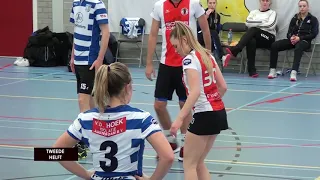 Korfbal League Samenvatting, speelronde 16: TOP - Blauw-Wit