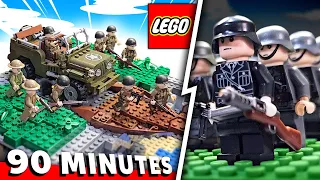 I built an Epic LEGO WW2 Battle... in 90 Minutes?!