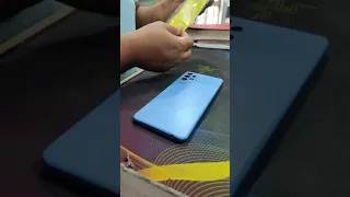 Samsung A72 Glass Protector & Back Poly Installing Satisfaction Video