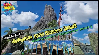 Volcano Bay Water Park.  Walk Around ( September 2022 ) | #volcanobay #universalstudios