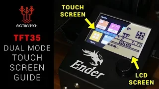 BTT TFT35 dual mode touch screen guide