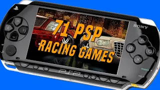 Playing Almost EVERY PSP Racing Game @JEF1