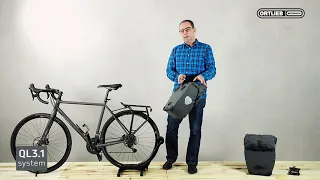 One bike rack for all ORTLIEB mounting systems - the new Rack Three