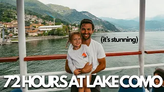 72 HOURS AT BREATHTAKING LAKE COMO (dramatic Italian Alps meet lake) | Bellagio, Varenna + Bellano!