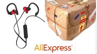 Распаковка Посылки Из Китая. Aliexpress Блютуз Наушники