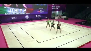 17th Aerobic Gymnastics World Championships Final - Trio Italy 2