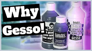 Make Your Paints Instantly Better! Use GESSO Correctly!