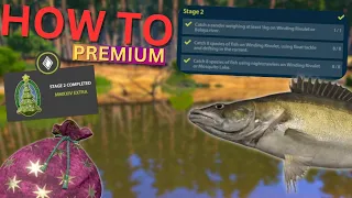 HOW TO COMPLETE "NEW YEAR'S CHALLANGE" STAGE 2 (PREMIUM) Russian fishing 4