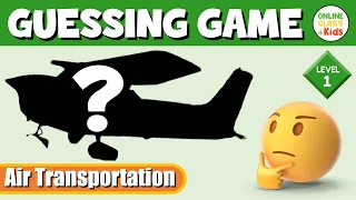 Air Transportation - Guessing Game (Level 1) | ESL Game | English Quiz