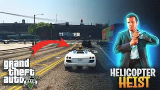 STEALING A PROTOTYPE HELICOPTER IN GTA V