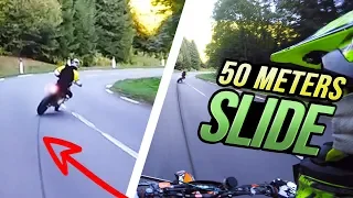 Intense supermoto chase in France - 100% Sound