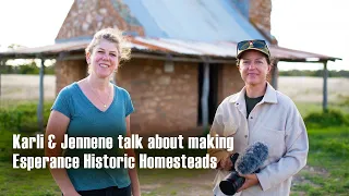 Jennene Riggs and Karli Florisson talk about Esperance Historic Homesteads series for Seeder Futures