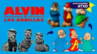 Evolución Alvin y Las Ardillas (1958 - 2019) | ATXD ⏳