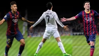 Neymar Jr vs Cristiano Ronaldo vs Lionel Messi ● Ballon D'Or Battle 2015 | HD