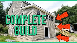 12x24 Home Addition Start to Finish || All Work No Talk ||