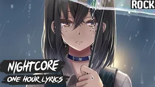 Nightcore - Without Me (Rock Cover) | 1 Hour & Lyrics