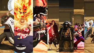 All Yonkos Special Skills & Attacks - ONE PIECE: PIRATE WARRIORS 4