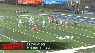 University of the Cumberlands - Men's Lacrosse - Christian Vanover vs. Keiser University 2-14-2021