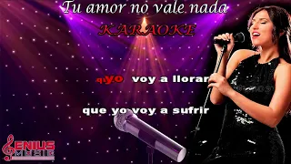 TU AMOR NO VALE NADA karaoke Doris Ferrer