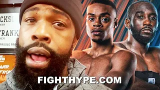 GARY RUSSELL JR. GIVES CRAWFORD BAD NEWS; PREDICTS HOW SPENCE KNOCKS HIM OUT WITH "DUMBBELL'" SHOT
