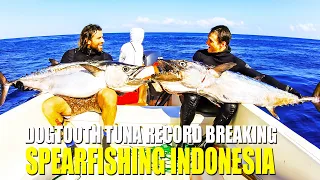 INDONESIA TRAVEL AND SPEARFISHING DOGTOOTH TUNA