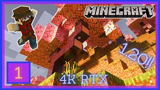 1.20!! Let's Goooooo!!! | Minecraft 1.20 4K RTX Survival: Ep. 1