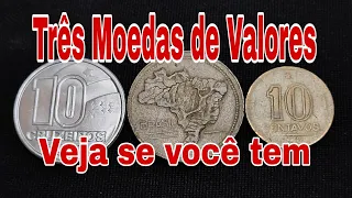 Três Moedas Raras Que Tem Valor Para Colecionadores