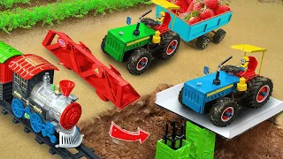 Top diy tractor making mini Concrete bridge #7 | diy tractor | water pump | @KeepVilla |DongAnh