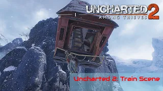 Uncharted 2: Train Scene PS4 Gameplay–Nathan Drake Collection | Uncharted 2: PS4 Game |  #uncharted2