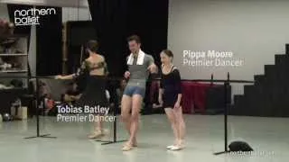 Northern Ballet - A Midsummer Night's Dream rehearsals