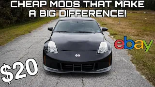 CHEAP EBAY/AMAZON MODS that make a DIFFERENCE on your 350Z/G35