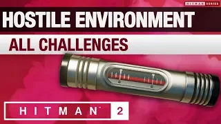 HITMAN 2 Sapienza - "Hostile Environment" Mission Story with Challenges