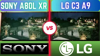 LG C3 vs Sony A80L Comparison & Review | Is XR Clear Image That Good?
