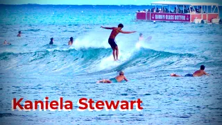Kaniela Stewart | Longboard Surfing | South Shore Oahu