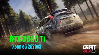 Dirt Rally 2 RTX 3060 Ti Xeon e5 2620v3