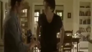 Vampire Diaries Bloopers - Oh sure, hey, Ian