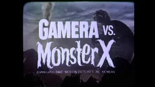 Gamera vs. Monster X (1970)