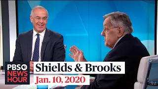 Shields and Brooks on Iran conflict, impeachment trial standoff