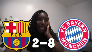 BARCELONA 2-8 BAYERN MUNICH| Match reaction| PHILIPPE COUTINHO STOLE THE SHOW